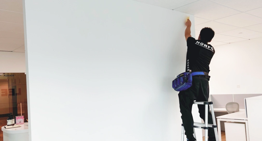 Wall condition before installation wallpaper